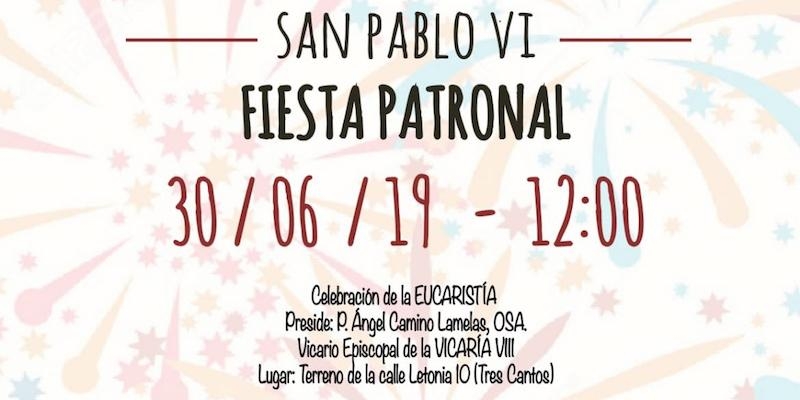 San Pablo VI celebra su fiesta patronal con una Misa solemne