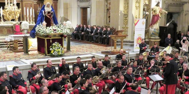 La Unidad de Música del Regimiento de Infantería Inmemorial del Rey nº 1 ofrece un concierto en la colegiata