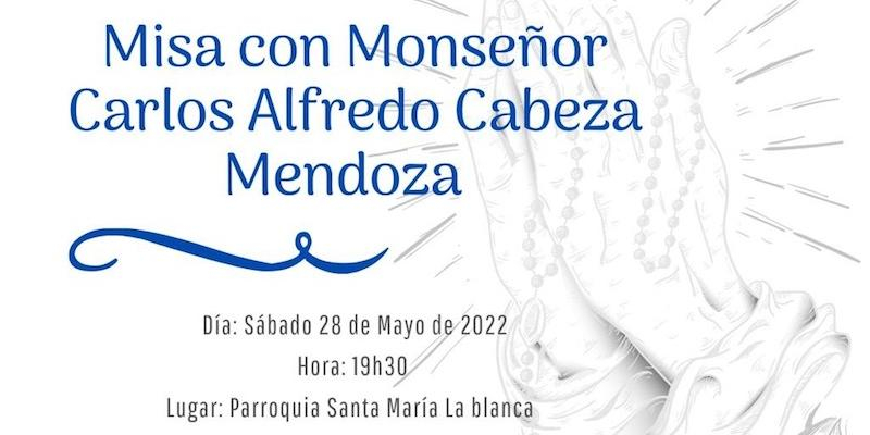 Santa María la Blanca de Montecarmelo recibe la reliquia del beato José Gregorio Hernández, patrono de la paz