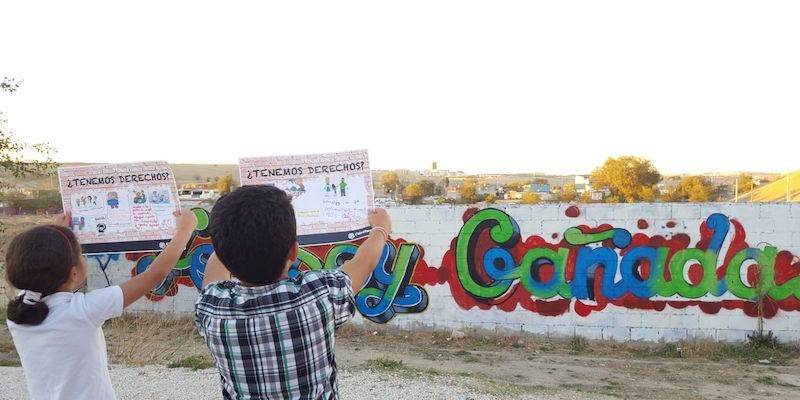 Los proyectos de Cáritas Madrid en Cañada Real se acercan al colegio CEU Sanchinarro