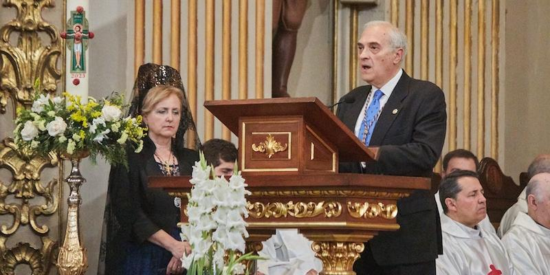 Luis Manuel en la Misa de clausura del A&ntilde;o Jubilar de San Isidro, en la colegiata
