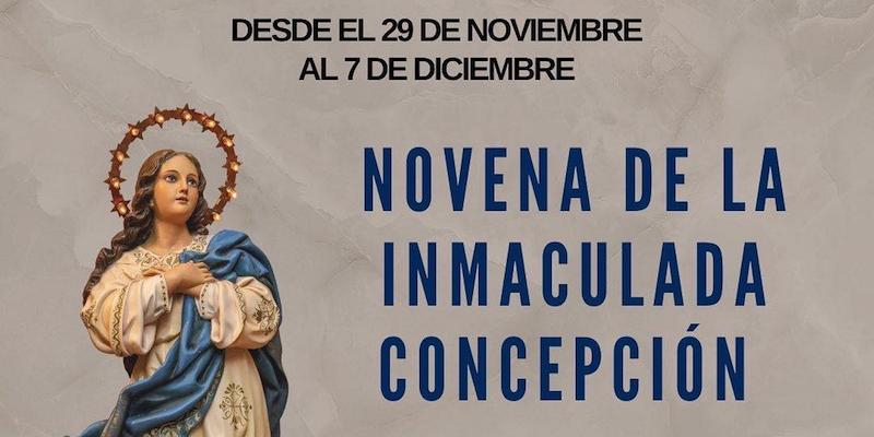 Nuestra Señora de la Granada organiza una novena en honor a la Inmaculada Concepción de María