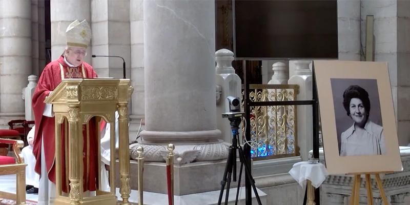 El arzobispo destaca que el &laquo;empe&ntilde;o&raquo; de Amparo Portilla fue anunciar a Jesucristo
