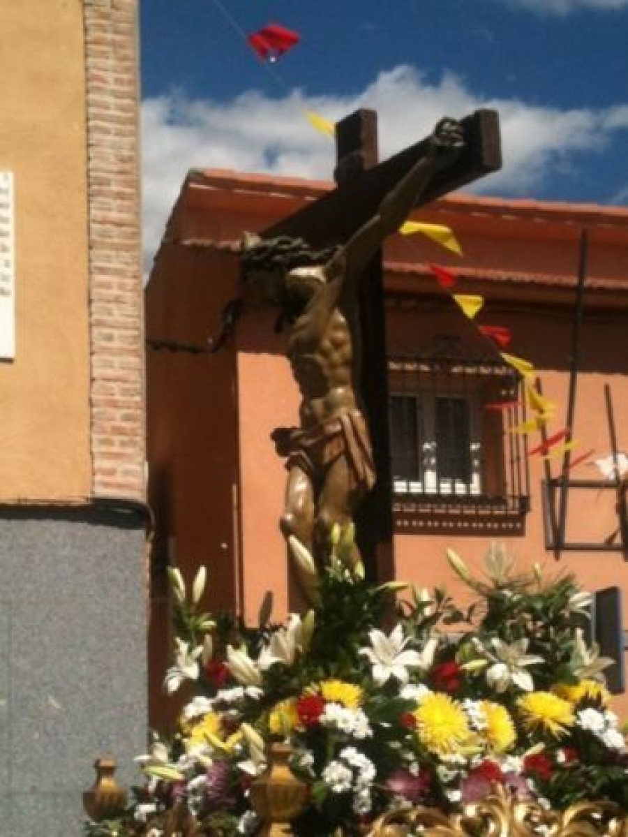 Celebraciones en honor al Cristo de la Esperanza en la parroquia Santa Mar&iacute;a la Blanca, de Cerceda