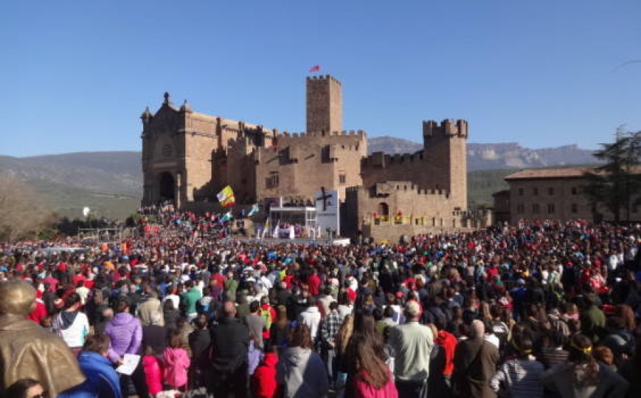El Consejo Diocesano de Misiones peregrina a Javier