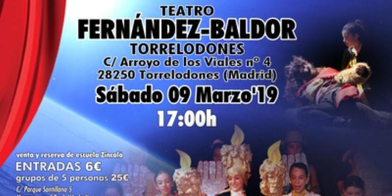 La escuela Zincaló presenta el taller de los sueños en el teatro Fernández Baldor de Torrelodones