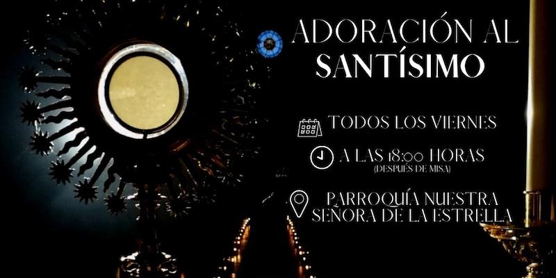 Nuestra Se&ntilde;ora de la Estrella de Navalagamella programa un encuentro semanal de adoraci&oacute;n al Sant&iacute;simo