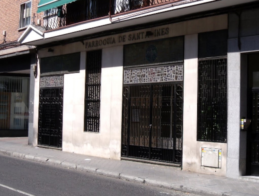 Celebraciones en honor a santa In&eacute;s en Villaverde Alto