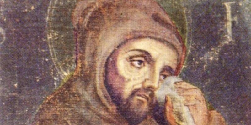 Fray Valent&iacute;n Mart&iacute;n predica en la bas&iacute;lica de Medinaceli la novena en honor a san Francisco de As&iacute;s