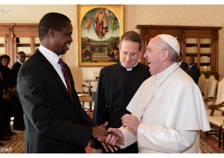Audiencia al Presidente de Zambia