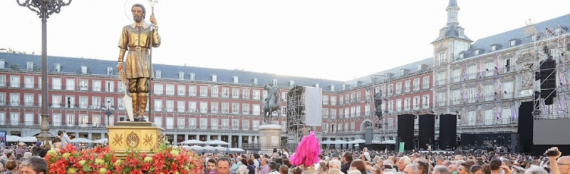 La Real congregación de san Isidro de naturales de Madrid celebra el 250º del traslado del santo a la colegiata