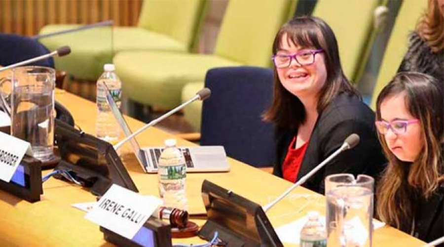 Adolescente cat&oacute;lica con s&iacute;ndrome de down cuestiona a la ONU