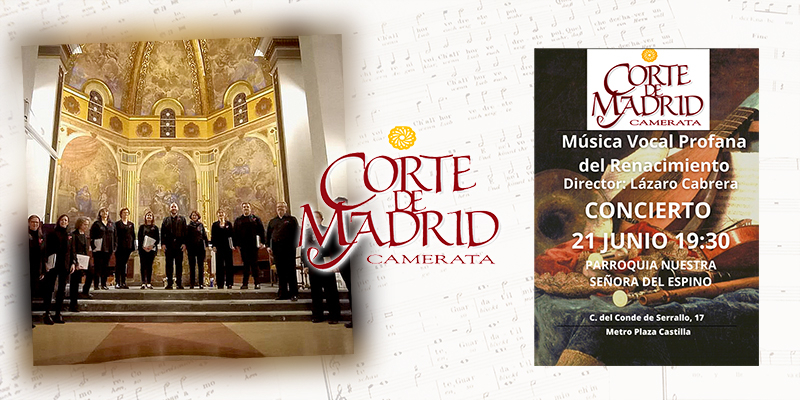 Corte de Madrid Camerata ofrece un concierto en Nuestra Señora del Espino