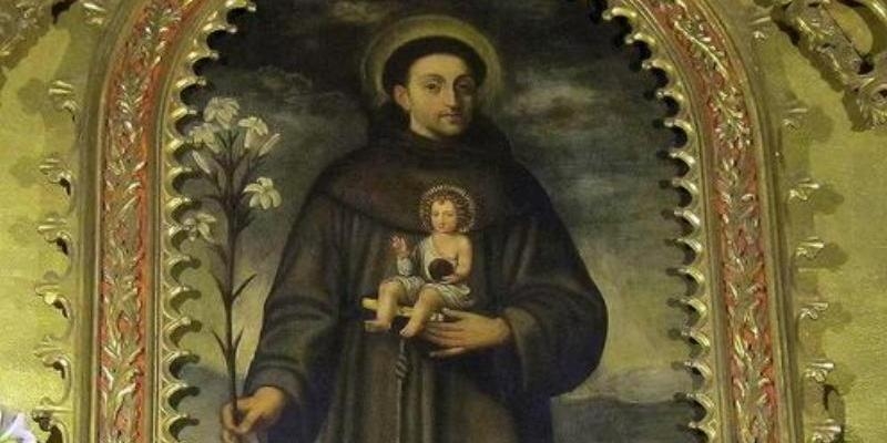 Santa Cruz de Atocha acoge los cultos de la congregaci&oacute;n de San Antonio de Padua 'El Guindero' en honor a su titular