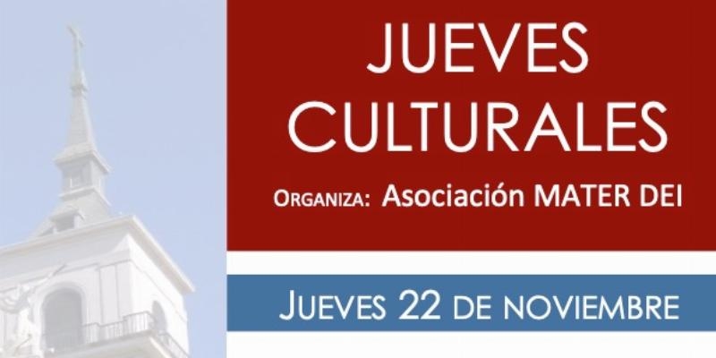 Javier Paredes interviene en los 'Jueves Culturales' organizados por Mater Dei en Sant&iacute;simo Cristo de la Victoria