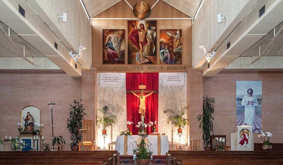 El vicario Juan Pedro Guti&eacute;rrez habla del S&iacute;nodo de j&oacute;venes en el Aula de Teolog&iacute;a de Nuestra Se&ntilde;ora de Europa