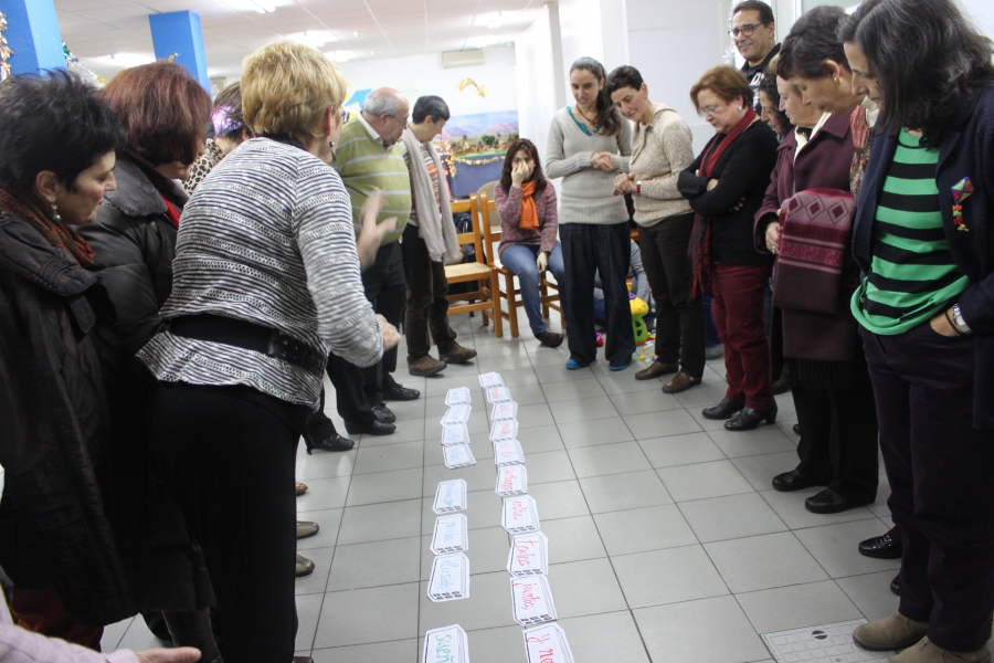 El centro residencial Sínodo 2005 celebra un encuentro de Navidad