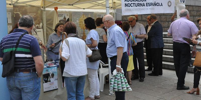 Madrid celebra la fiesta del Apostolado Seglar con carpas informativas y la tradicional vigilia de Pentecost&eacute;s