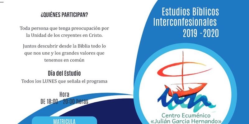 El centro ecuménico Julián García Hernando inaugura el curso de Estudios Bíblicos Interconfesionales