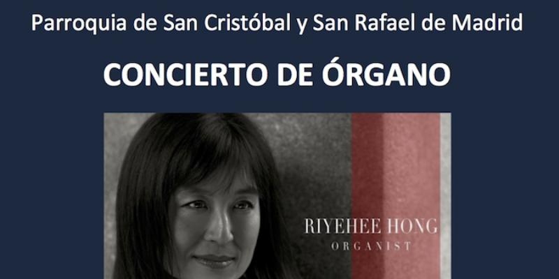 Riyehee Hong ofrece un concierto de órgano en San Cristóbal y San Rafael