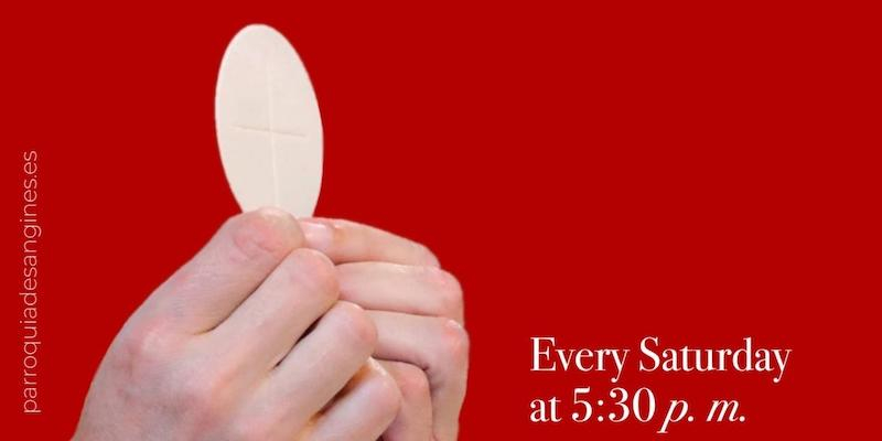 El oratorio del Santo Niño del Remedio ofrece los sábados Misas en inglés para grupos católicos