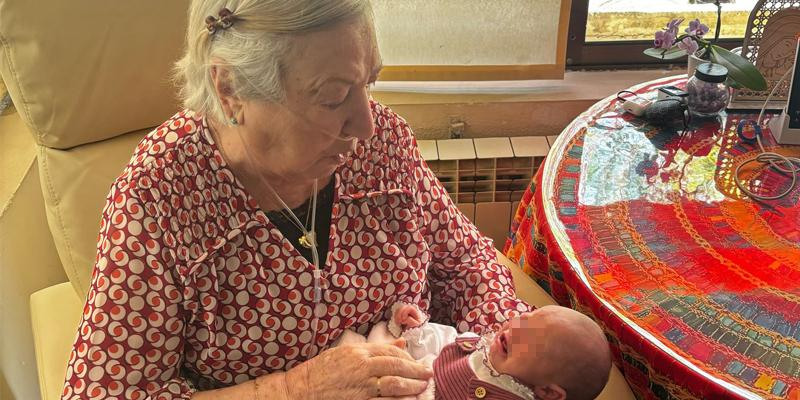 Cuatro generaciones de una misma familia en el Jubileo de los Niños, las Familias y los Mayores: «Hay familias que viven su fe y ahí vamos a estar celebrándolo»