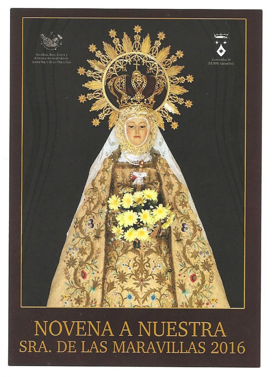 Celebraciones en honor a Nuestra Se&ntilde;ora de las Maravillas en las Carmelitas de Pr&iacute;ncipe de Vergara