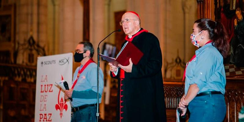 Cardenal Osoro a los scouts: «Tenéis muchas cosas que decir con vuestra vida»