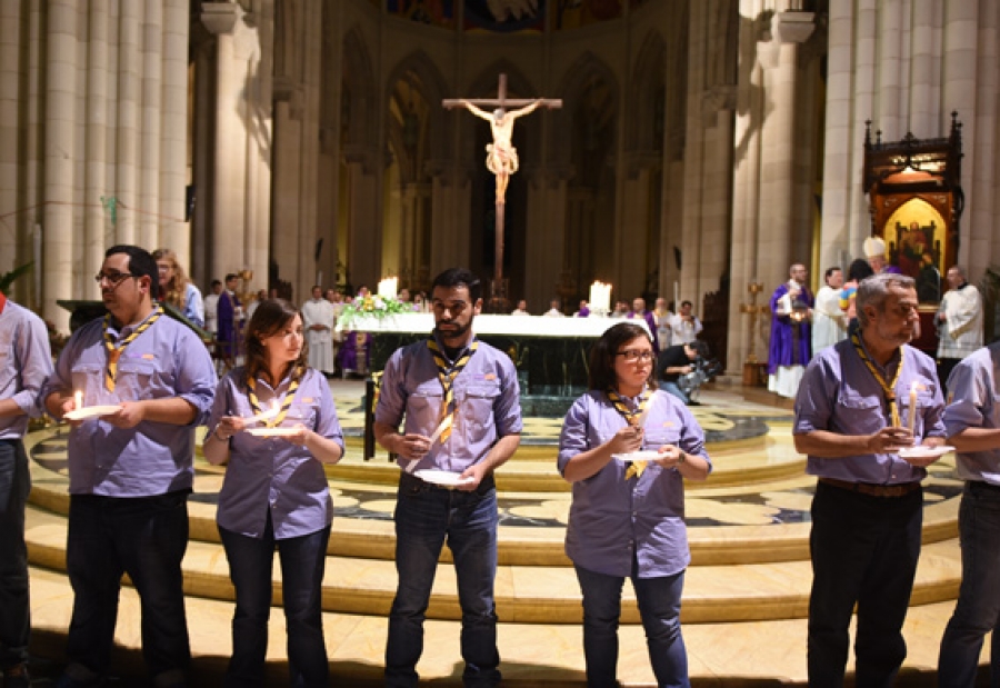 Monseñor Carlos Osoro: “Vosotros sois testigos de esa Luz, que es Jesús”