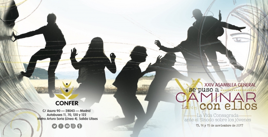 La XXIV Asamblea General de la CONFER aborda 'La Vida Consagrada ante el S&iacute;nodo sobre los j&oacute;venes'