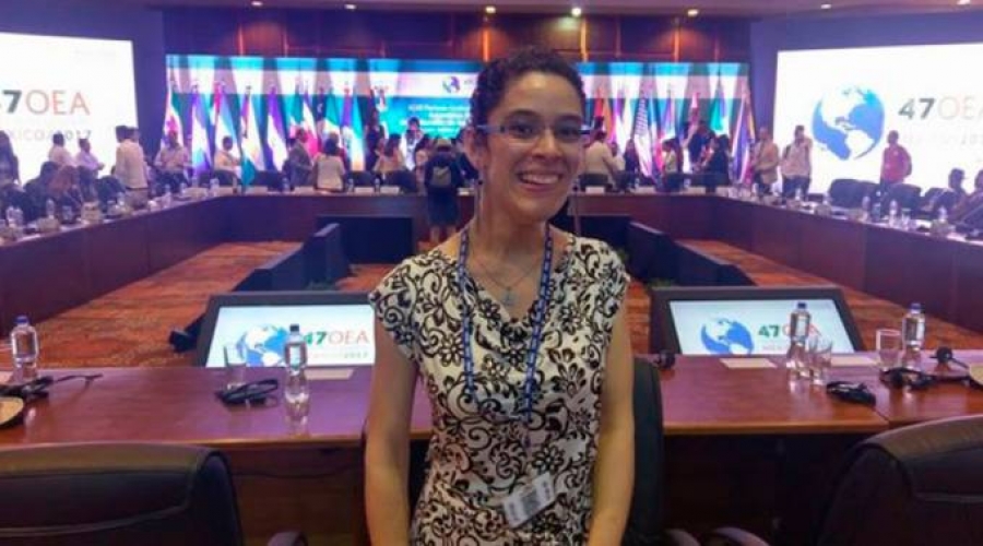 Testimonio contra el aborto de joven con par&aacute;lisis cerebral conmueve en la OEA