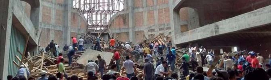 Francisco env&iacute;a su p&eacute;same por los fallecidos en las obras de la catedral de Tuxtepec