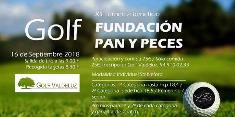 XII torneo de golf a beneficio de la Fundaci&oacute;n Pan y Peces