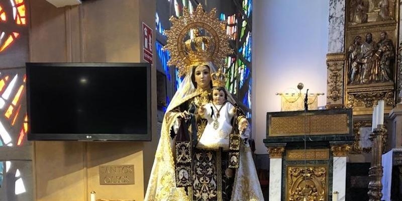 Nuestra Señora del Carmen de Pozuelo prepara con una novena la fiesta de la patrona del barrio de La Estación