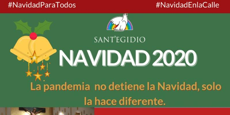 La comunidad de Sant&rsquo;Egidio prepara su comida navide&ntilde;a que este a&ntilde;o se celebra con el lema 'Navidad en la calle'