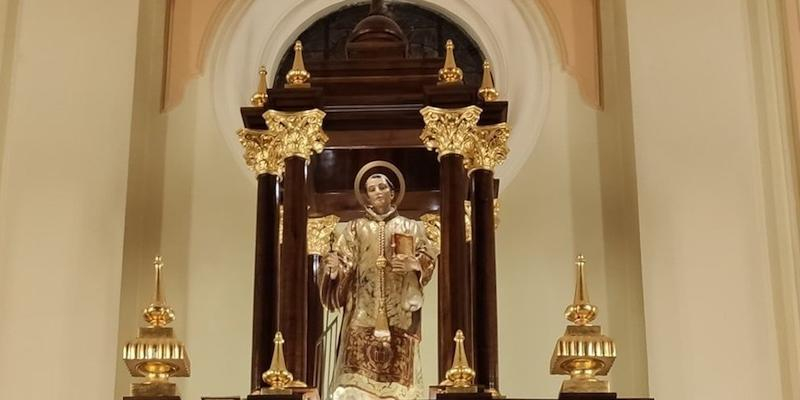 San Lorenzo M&aacute;rtir de San Lorenzo de El Escorial prepara con un triduo la fiesta de su patrono