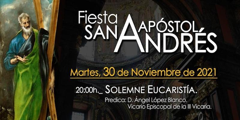 La Coral Alborada anima en San Andr&eacute;s Ap&oacute;stol la Misa solemne en honor al santo titular del templo