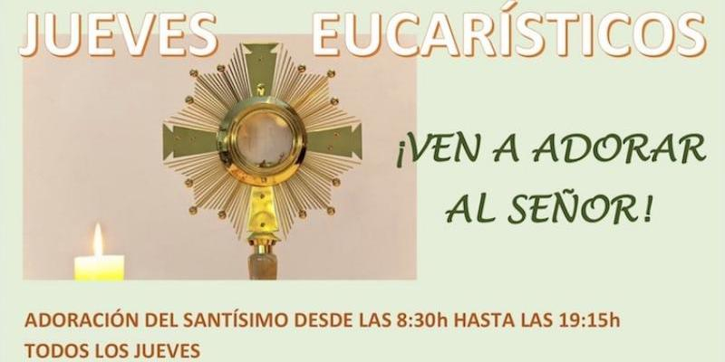 La iglesia de la Concepción Real de las Calatravas celebra jueves eucarísticos con adoración del Santísimo ininterrumpida