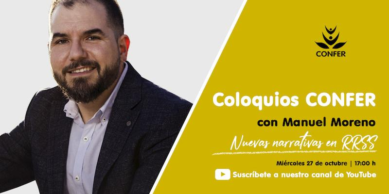 El periodista Manuel Moreno inaugura la nueva temporada de los Coloquios CONFER