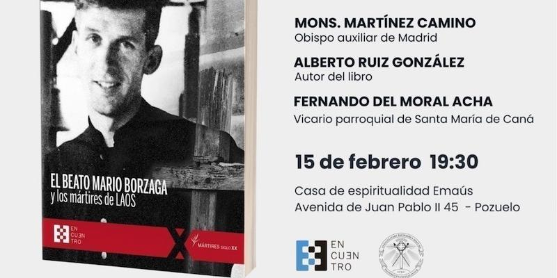 La Casa Ema&uacute;s de Pozuelo acoge la presentaci&oacute;n del libro 'El beato Mario Borzaga y los m&aacute;rtires de Laos'