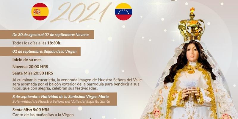 Santísimo Cristo de la Victoria celebra la fiesta de la Virgen del Valle con un amplio programa de cultos