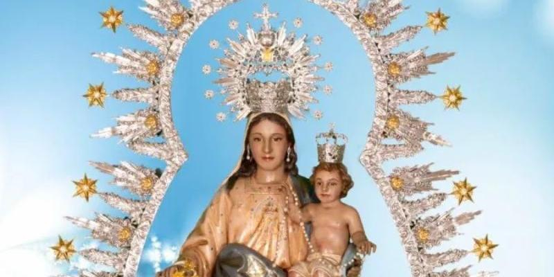 San Andrés Apóstol de Villaverde Alto celebra con solemnidad la fiesta de la Virgen del Rosario Coronada