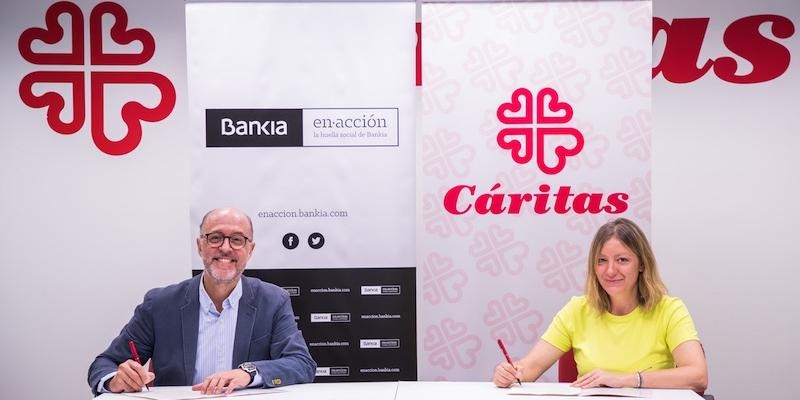 Bankia apoya con 200.000 € programas de empleabilidad de Cáritas