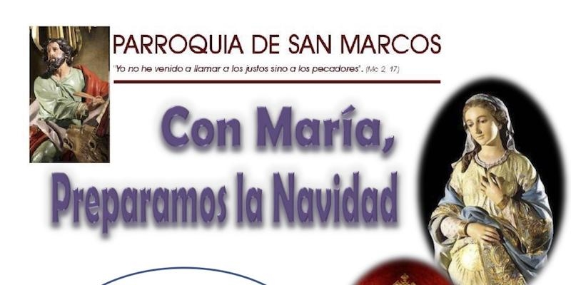 'Con Mar&iacute;a preparamos la Navidad' en San Marcos