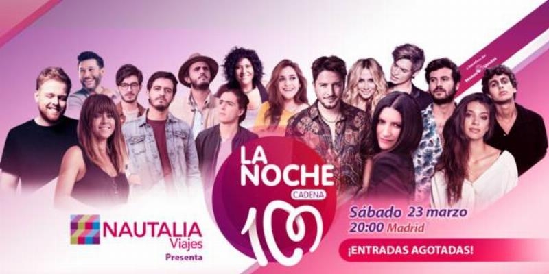 Llega una nueva edici&oacute;n de La noche de Cadena 100, a beneficio de Manos Unidas