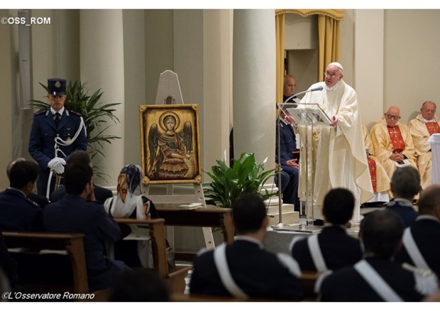 Misa para el Cuerpo de la Gendarmer&iacute;a Vaticana