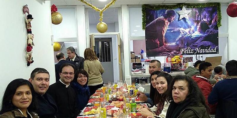 San Ramón Nonato organiza dos cenas de Navidad en su comedor social