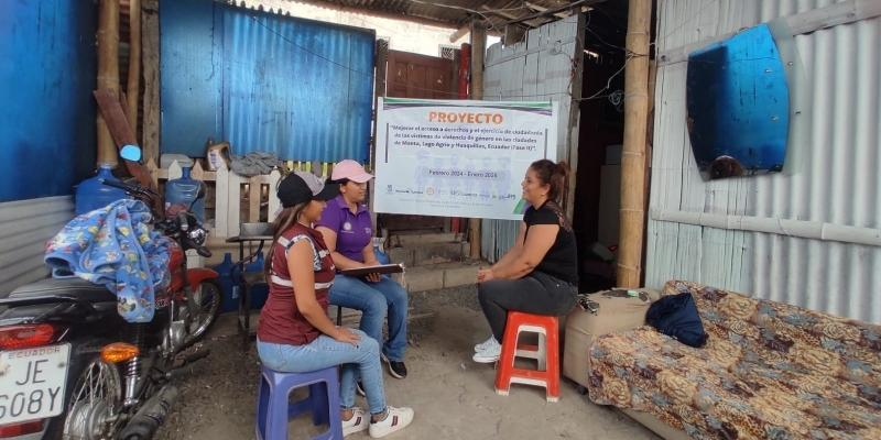 El Ayuntamiento de Madrid subvenciona un proyecto de Manos Unidas de apoyo a las mujeres víctimas de violencia de género en Ecuador