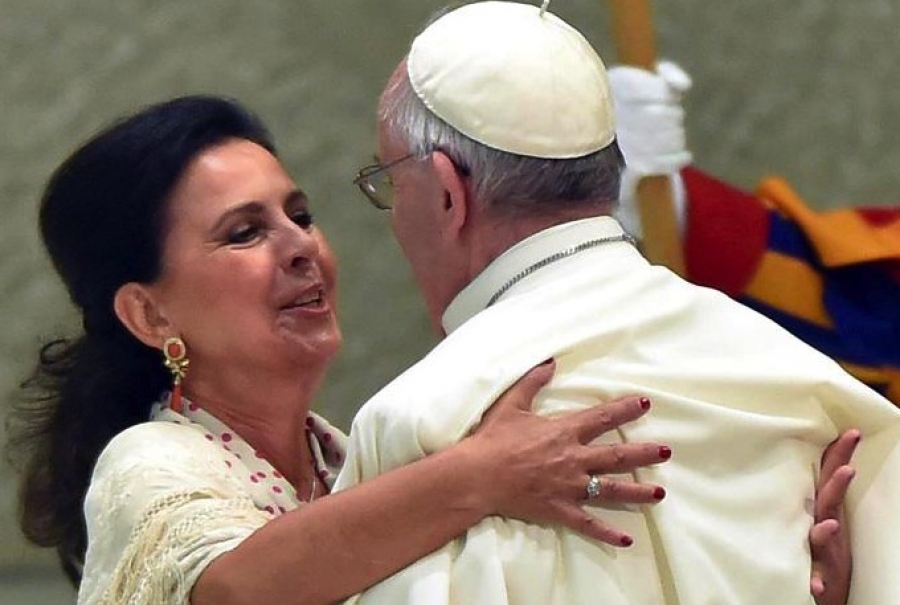 María José Santiago: ‘Cantar ante el Papa marca un antes y un después en mi vida'
