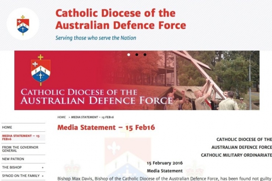 La Justicia de Australia absuelve a obispo acusado de abusos